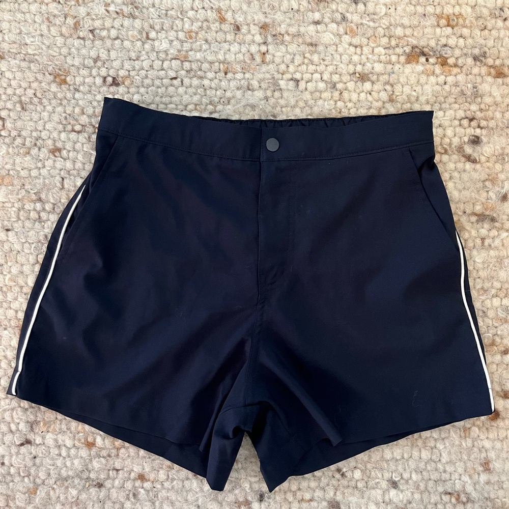 NWOT 5in. Abercrombie Navy Bathing Suit - Stretch - XS or S